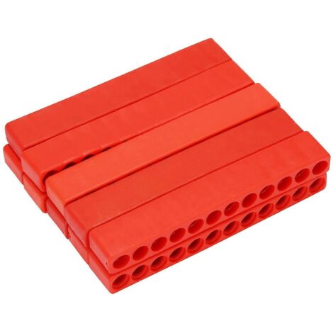 Boîtier de rangement pour embouts de tournevis hexagonaux à 12 trous