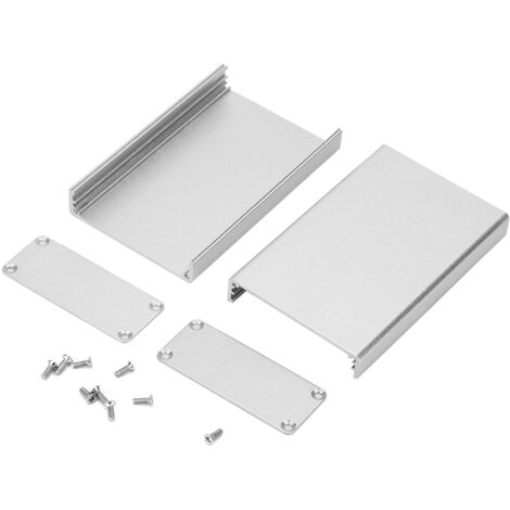 Boîtier de refroidissement en aluminium pour PCB 20x50x80mm - Coque argentée pour circuits imprimés