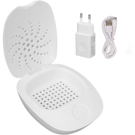 Boîtier de Séchage Amplificateur Auditif Portable, Déshumidificateur Électronique Automatique 100‑240V Prise UE