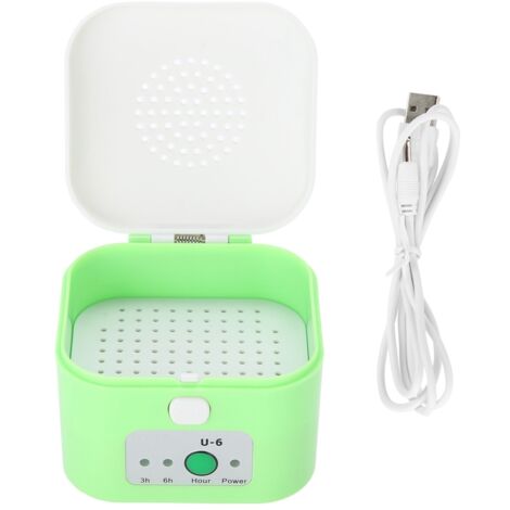 Boîtier de Séchage USB pour Écouteurs, Déshumidificateur Anti-Humidité pour Aides Auditives