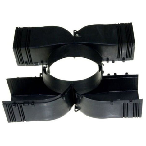 Boitier de sortie d'air  49016340 pour Hotte CANDY, ROSIERES