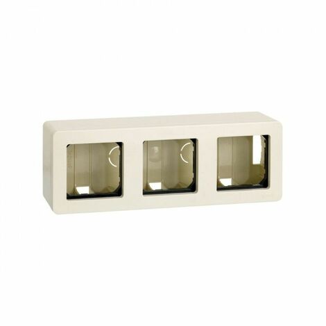 Boîtier de surface pour 3 éléments SIMON 27831-32