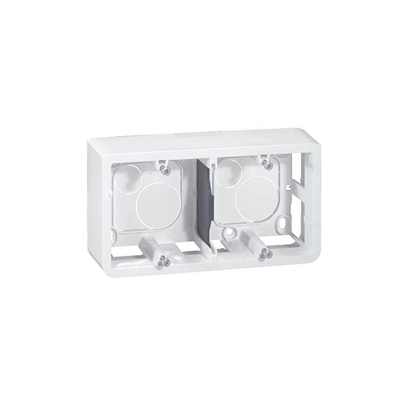 Mosaic cadre saillie double blanc P40 - 080285 - Legrand