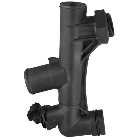 Boîtier de thermostat de sortie de refroidissement moteur avec capteur AJ511517ZA Noir