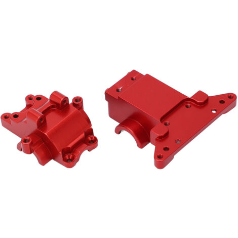 Boîtier de Transmission Avant/Arrière en Alliage pour Traxxas Teton 1/18 - Rouge