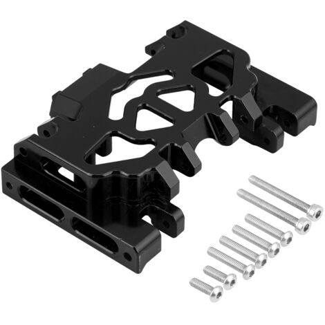 Boîtier de transmission intermédiaire en alliage d'aluminium pour châssis TRX4 TRAXXAS Land Rover Defender (Noir)