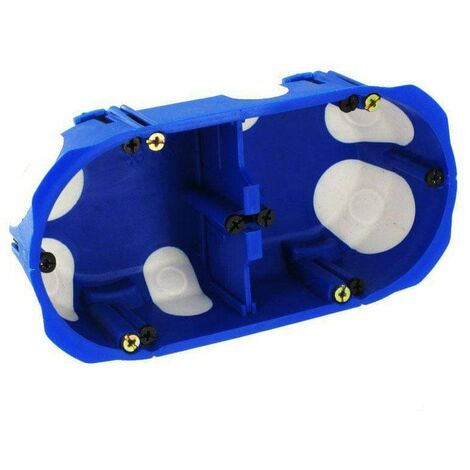 Boitier D'encastrement Noair étanche Double ø 67mm Profondeur 40mm - Blm