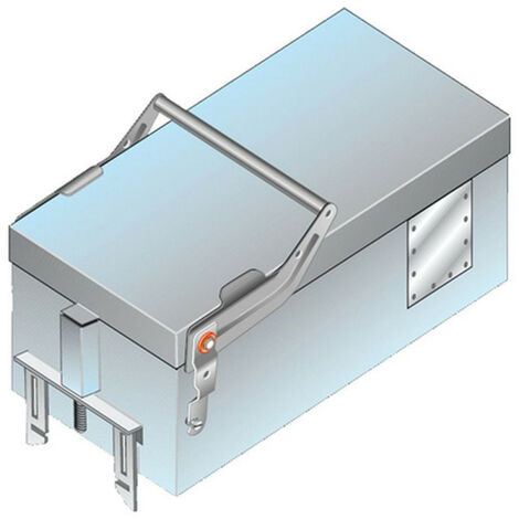 Boîte de dérivation pour mini canalisation MS avec porte fusible