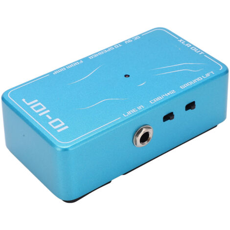 Boîtier DI passif JDI-01 pour guitare électrique - Simulation d'ampli et effet pédale avec sortie HP