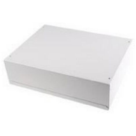 Boîtier d'instrumentation RS PRO en Acier laminé à froid Gris, dim. ext. 350 x 270 x 95mm ( Prix pour Boîte de 1 )