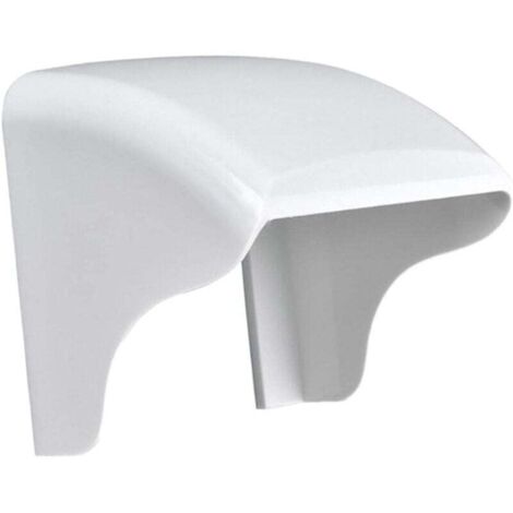 Boîtier d'interrupteur extérieur étanche, couvercle de prise de courant facile à utiliser pour atelier de Protection des interrupteurs, blanc