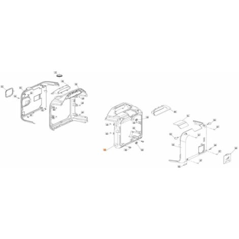 BOÎTIER (DROIT) ORIGINAL EMAK L66152583