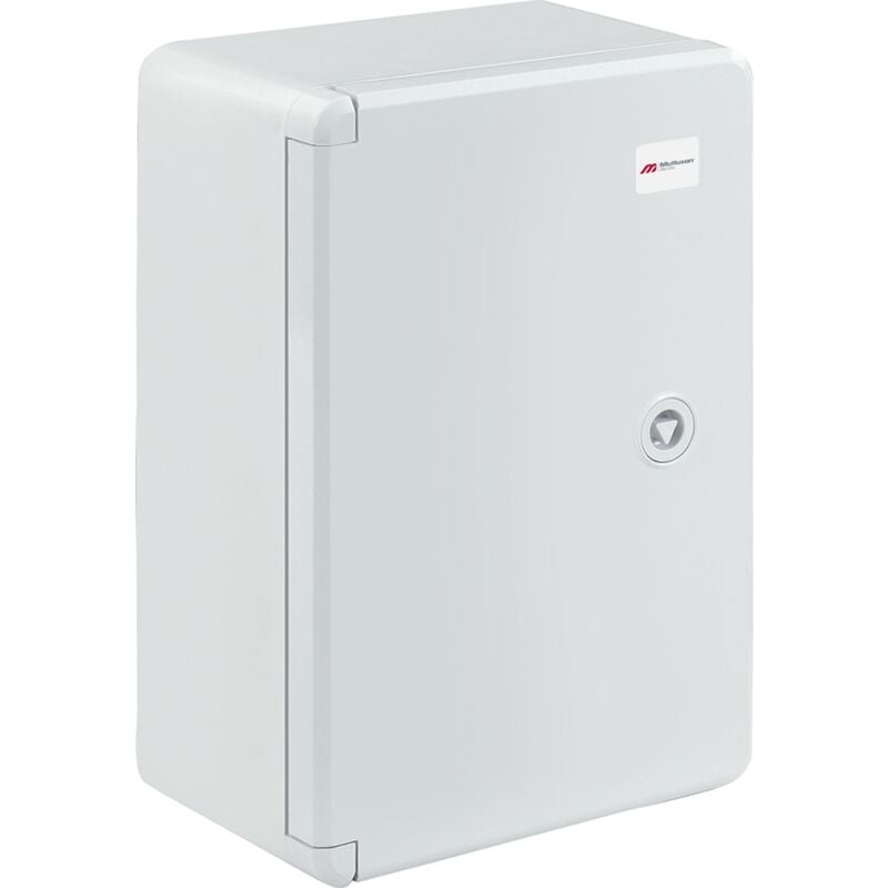 Atole - Boîtier électrique abs étanche vide avec plaque de montage galvanisée et système de verrouillage sécurisé - Dimensions : h 30 x l 20 x p 13