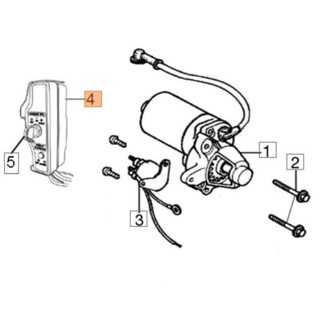 BOÎTIER ÉLECTRIQUE D'ORIGINE EMAK L66150617