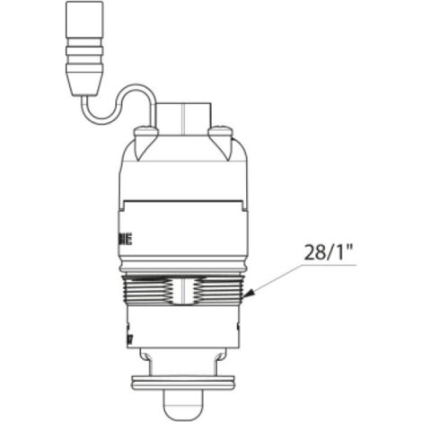 Boîtier électronique à pile 6V intégrée pour lavabo Tempomatic (Mix) 3 - DELABIE