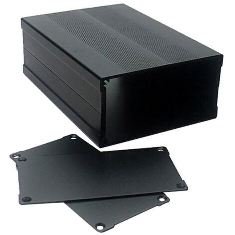 Boîtier en aluminium extrudé pour composants électroniques, boîtier de jonction métallique 5,91 x 4,13 x 2,17