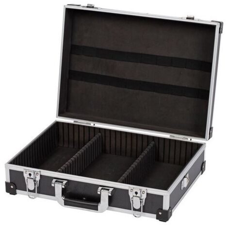 Boîtier en aluminium Kreator KRT640101B – 420x300x125 mm (couleur noire)