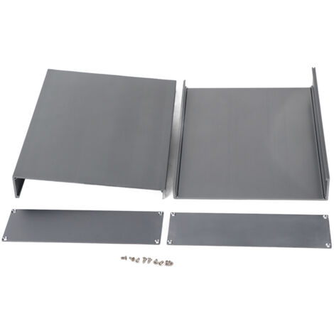Boîtier en Aluminium Sablé pour Circuits Imprimés, Coque de Protection pour Projets Électroniques