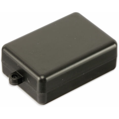 Boîtier en plastique STRAPUBOX avec œillet, type 2043 SW, 53 x 37 x 20 mm