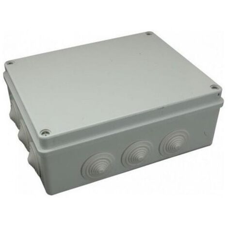 Boîtier en saillie S-Box 606 - 300x220x120, 12 presse-étoupes, IP65