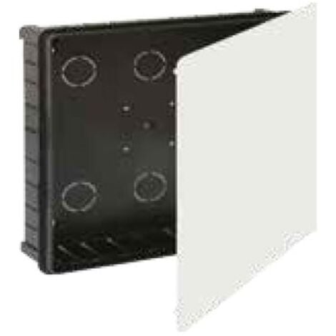 Boîte De Registre électrique Encastrée [200 X 130 X 60]Avec Couvercle Griffe Métallique