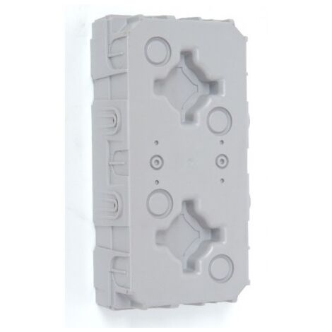 Boitier encastré plastique 100x200x50mm pour platine de rue d'interphone VARIO GU 611-2/1-0 SIEDLE ET SOHNE 016702