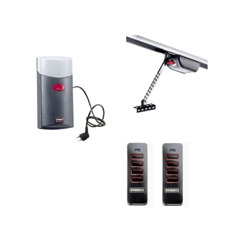 Boîtier et chariot de commande seuls pour duo vision 650 + télécommandes 4018V000x2 Sommer