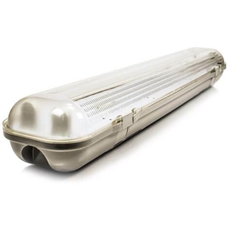 Boitier Etanche IP65 150cm pour 2x Tubes LED T8 150cm.
