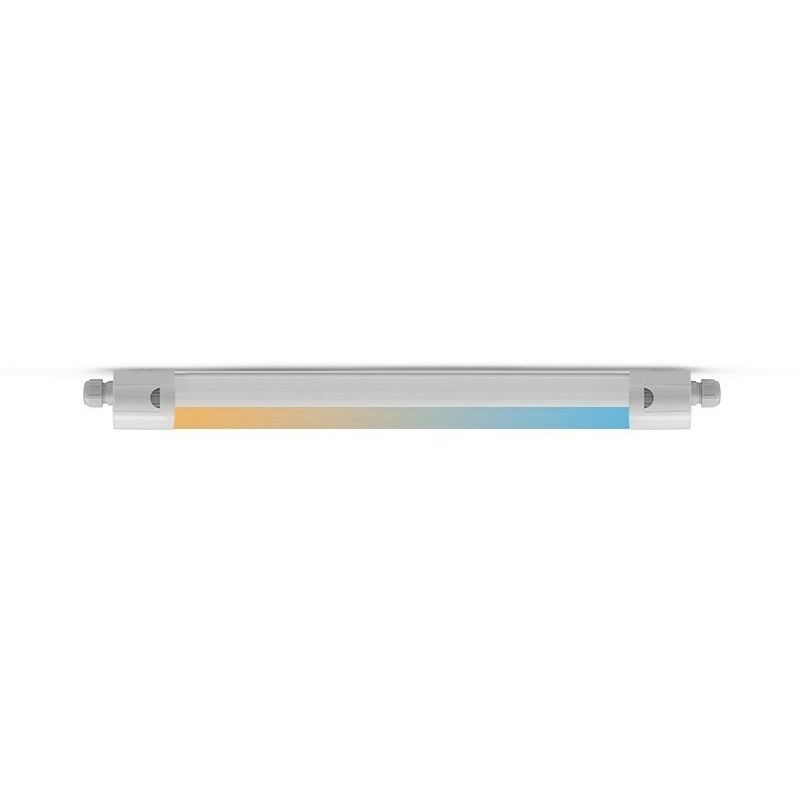Miidex Lighting - Boîtier étanche led cct intégrées 18W Traversant - columbia ® cct