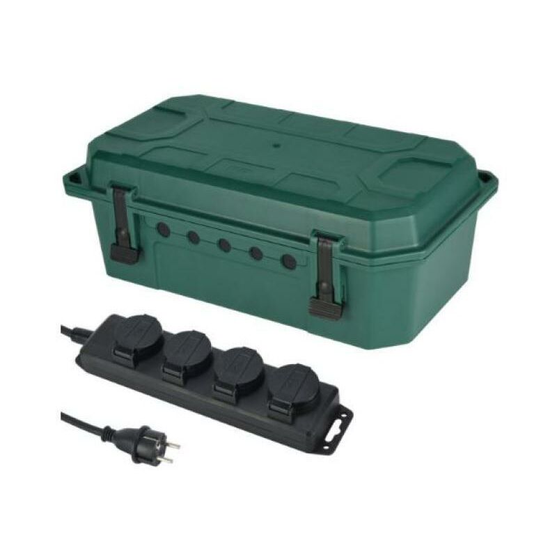 Boîte étanche ip54 avec multiprise - 300181 - Electraline