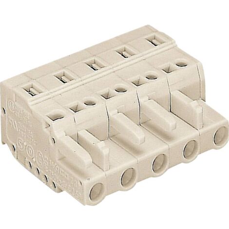 Boîtier femelle pour câble série 721 WAGO 721-203/026-000 Nbr total de pôles 3 Pas: 7.50 mm 1 pc(s)