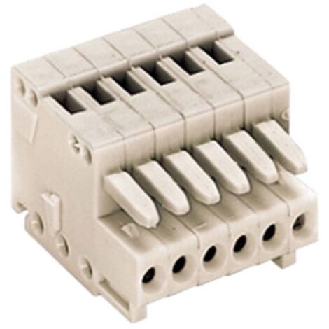 Boîtier femelle pour câble série 733 WAGO 733-105 Nbr total de pôles 5 Pas: 2.50 mm 1 pc(s) D29116