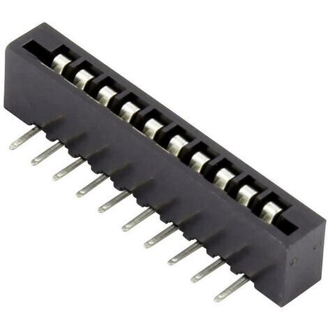 Boîtier femelle pour platines Connfly DS1020-05RT1D Nbr total de pôles 5 Pas: 2.54 mm 1 pc(s) Y600091