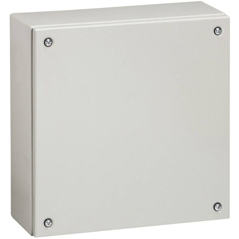Legrand - boîtier industriel atlantic métal carré 150X150X80MM RAL7035 035600