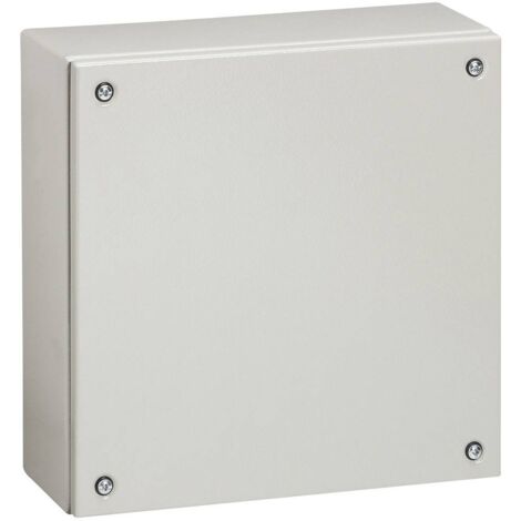 Boîtier industriel Atlantic métal carré IP66 IK10 150x150x80mm RAL7035 LEGRAND 035600
