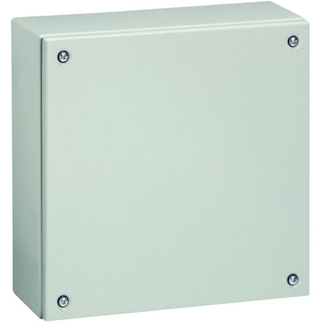 Boîtier industriel Atlantic métal rectangulaire IP66 IK10 200x300x120mm RAL7035 LEGRAND 035607