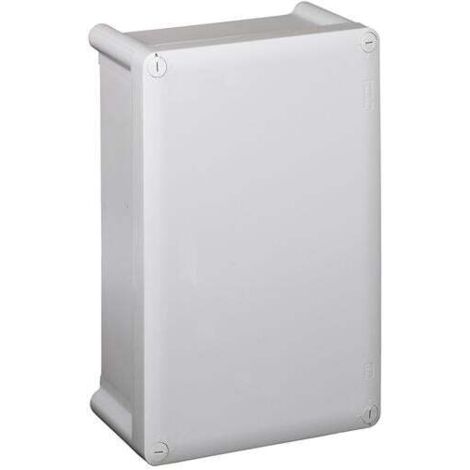 Boîtier industriel plastique IP55 IK07 - 180x140x86mm avec couvercle opaque - RAL7035 - LEGRAND