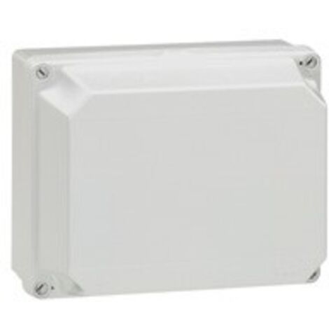 Boîtier industriel plastique IP55 IK07 220x170x140mm avec couvercle opaque 4 verrous LEGRAND 092122