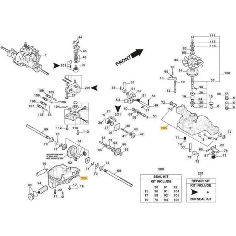 BOÎTIER INFÉRIEUR ORIGINAL STIGA - 1139-1751-01