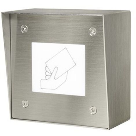 Boîtier inox saillie avec lecteur TERTIAIRE affleurant intégré VBSAFT - Aiphone 122010