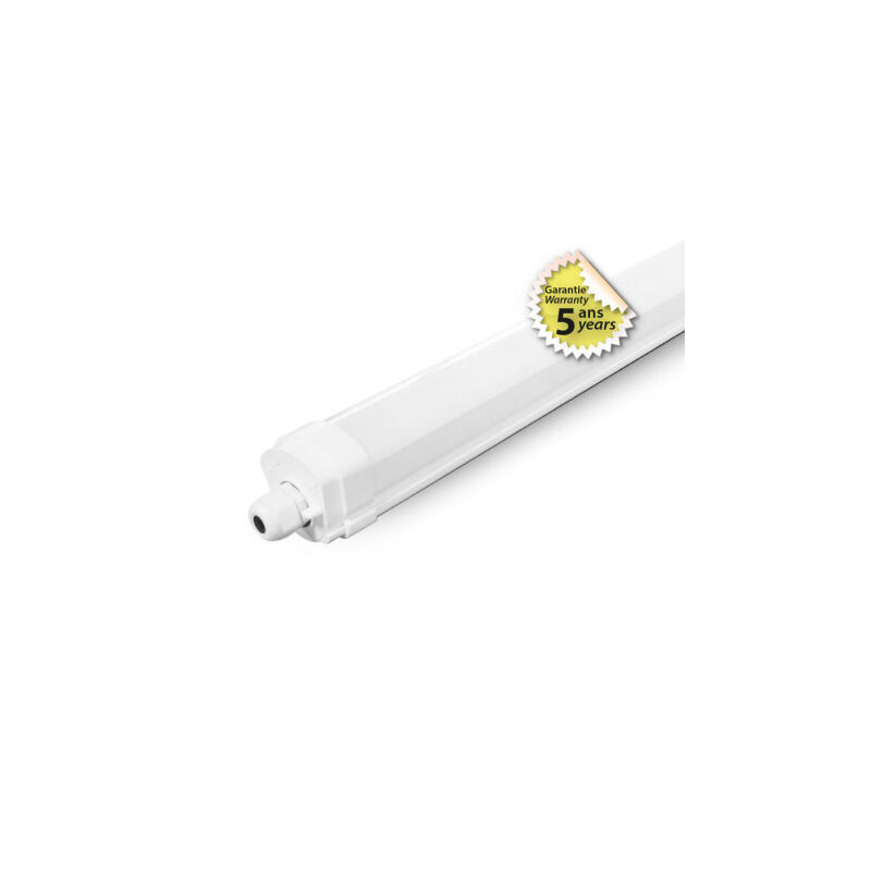 Réglette led Détecteur Réglable AC220/240V 18W 2160lm 120° Etanche IP65 IK10 655mm - Blanc Naturel 4000K