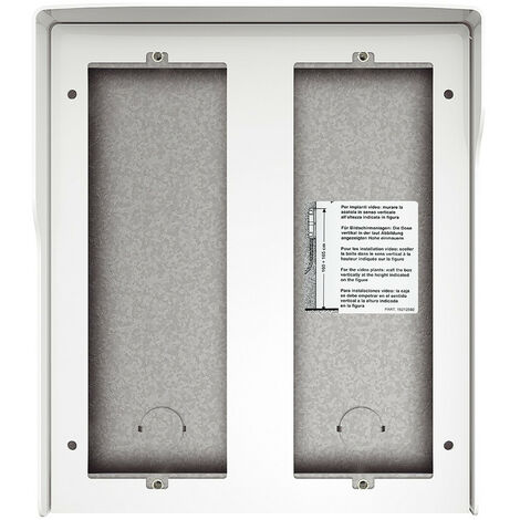 Boîtier mural Sfera New 6 modules Allwhite (350662)
