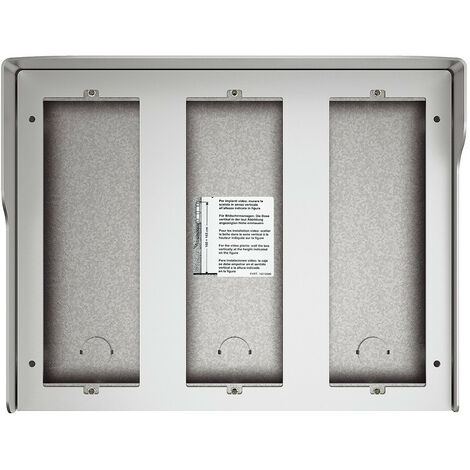 Boîtier mural Sfera New 9 modules Allmetal BTICINO 350691