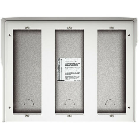 Boîtier mural Sfera New 9 modules Allwhite BTICINO 350692