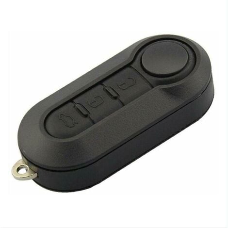 COQUE CLE ADAPTABLE FIAT 3 BOUTONS LAME FRAISEE RETRACTABLE 7MM