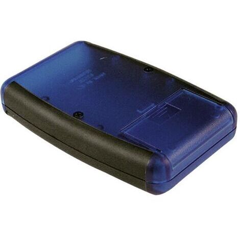 Boîtier portatif Hammond Electronics 1553BTBUBKBAT ABS bleu 117 x 79 x 24 1 pc(s) S29833