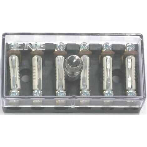 Boîtier porte fusible pour fusibles steatite – Utilisation sur véhicules anciens – Applications marines – Tension 12V – Intensité 20A