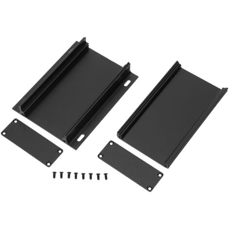 Boîtier pour circuit imprimé en alliage d'aluminium, pour projets industriels, 25 x 84 x 110 mm