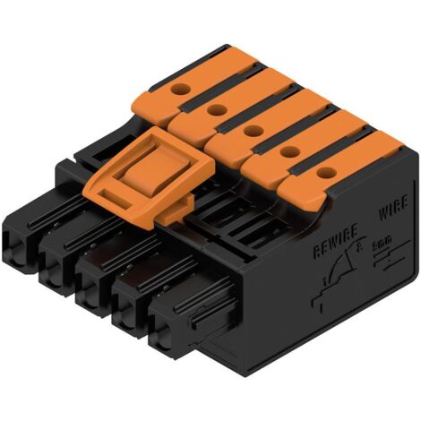 Boîtier pour connecteur CI Femelle, 5 contacts 1 rang , pas 5mm ( Prix pour Paquet de 6 )