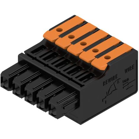 Boîtier pour connecteur CI Femelle, 5 contacts 1 rang , pas 5mm ( Prix pour Paquet de 6 )